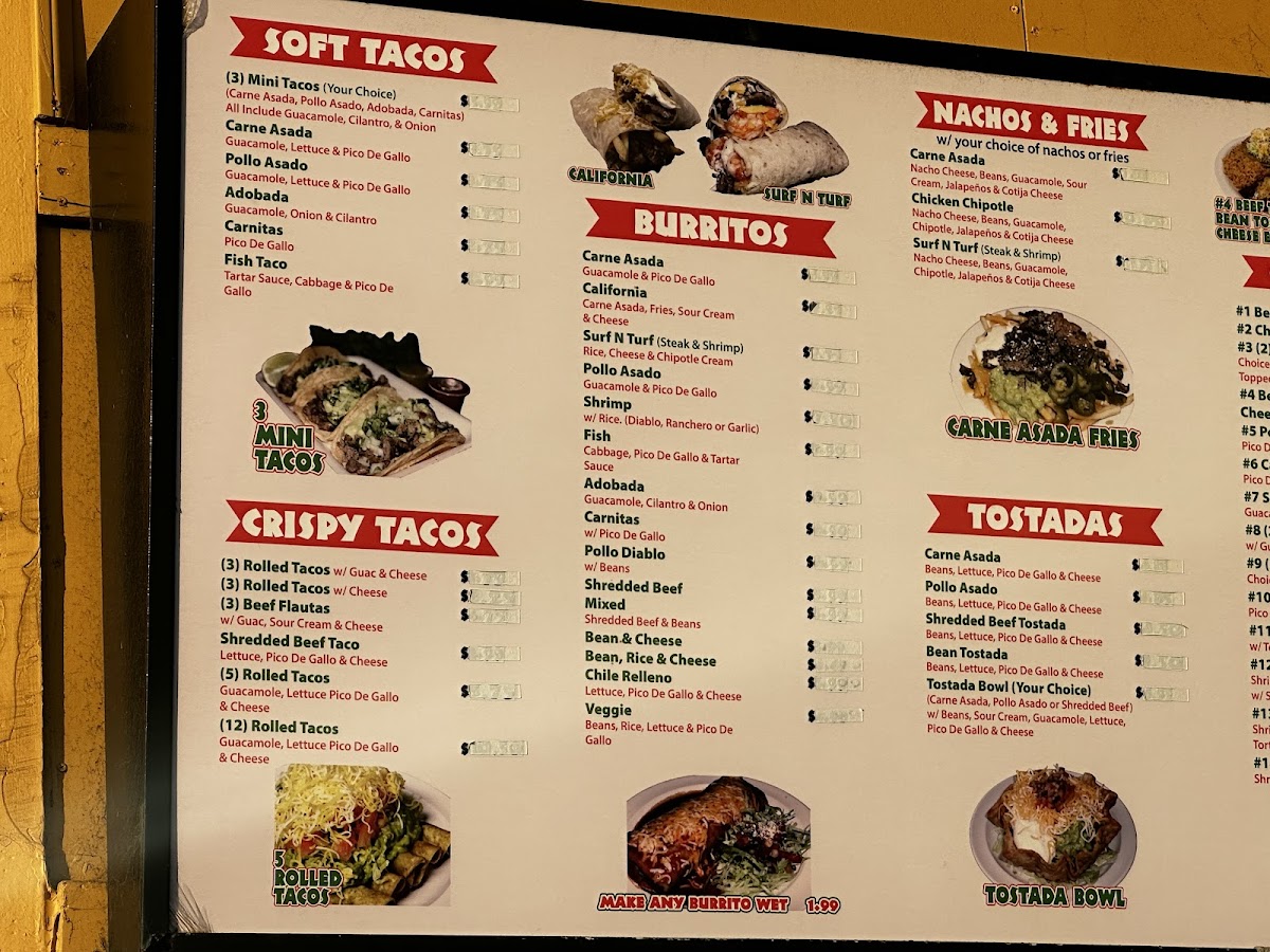 Don Pancho's Mexican Food Menu - Image 6